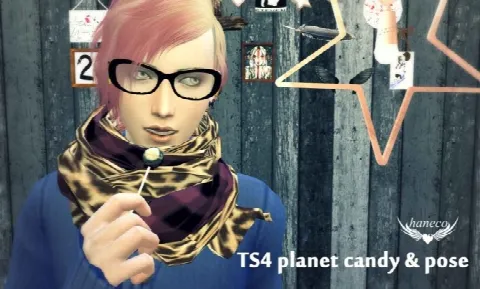 Planet candy & pose