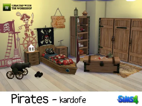 Pirates bedroom