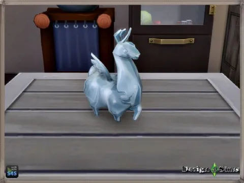 Glass Flying Llama Toy