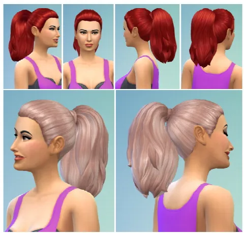 Thick Ponytail