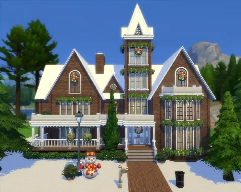 Victorian Gingerbread House