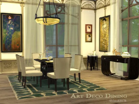 Art Deco Dining