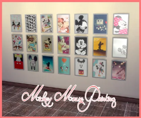 Mickey Paintings