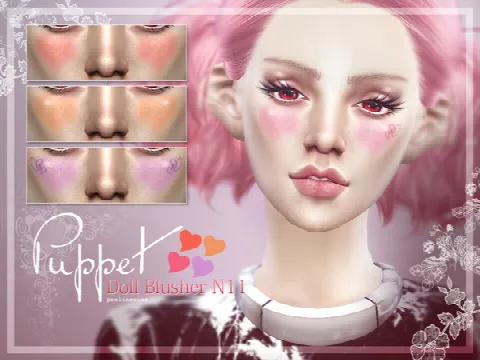 PUPPET Doll Blusher N11