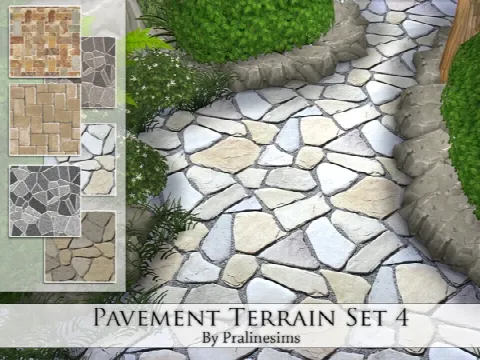 Pavement Terrain Set 4