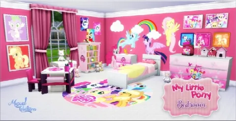 My Little Pony bedroom