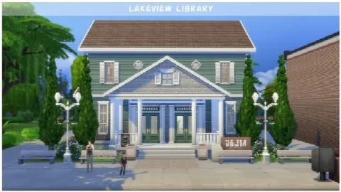 Lakeview Library No CC