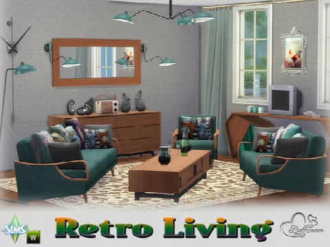 Retro Livingroom