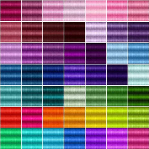 Textures for retextured hair Sims 4 ( 251 colors)