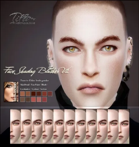 Face shading blusher V2