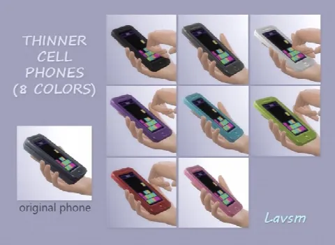 Thinner Cell Phones Default Replacements