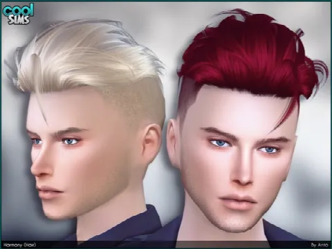 Harmony Hair by Anto, Sims 4 hair CC – image 2