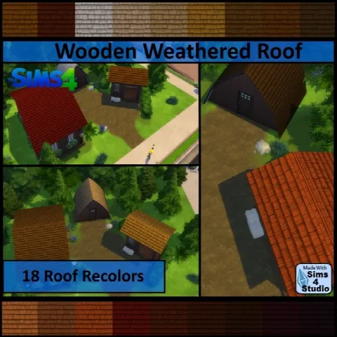 Wooden Weathered Roof