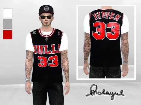 NBA Jersey Bulls With Shirt