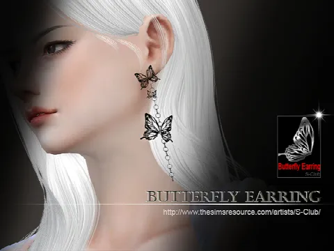 Butterfly Earring