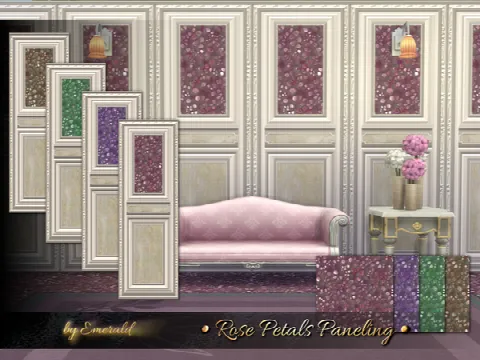 Rose Petals Paneling