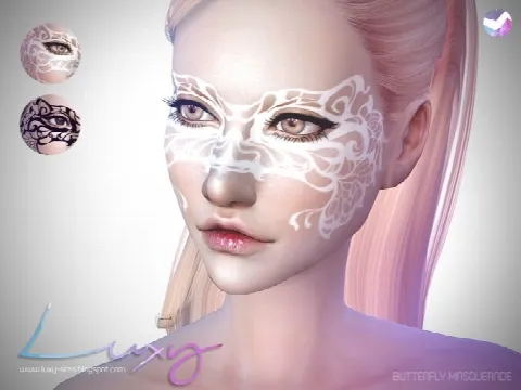 Butterfly Masquerade mask