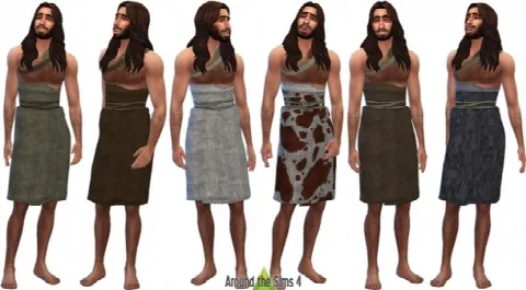 History Challenge CC Prehistoric objects & outfits by Aroundthesims3, Sims 4 decor CC – image 4