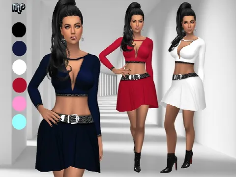 MP Low Cleavage Outfit
