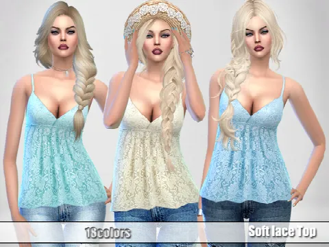 Soft Lace Top