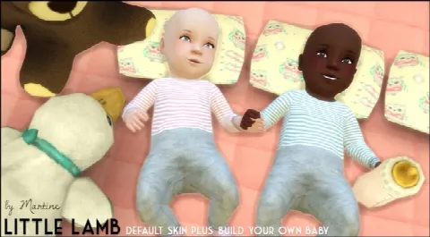 Little lamb skin + DIY baby