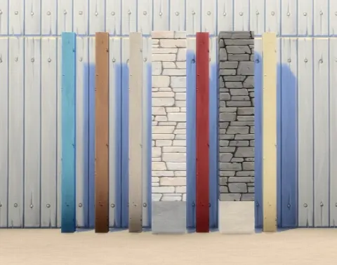 Two Decorative Columns (GT)