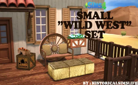 Small Wild West Object Set