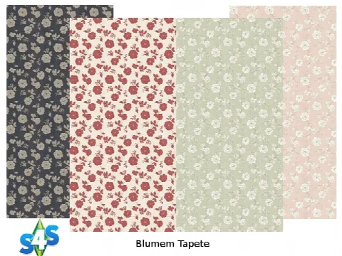Floral wallpaper