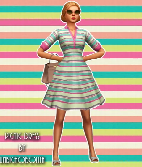 50′s Picnic dress