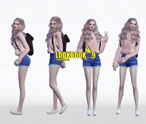 LOOKBOOK V.9 posepack