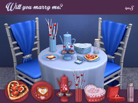 Will you marry me? set