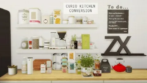 CURIO KITCHEN CONVERSION