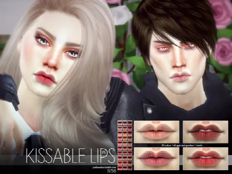 Kissable Lips N56