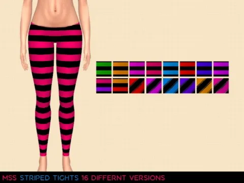 Striped Tights