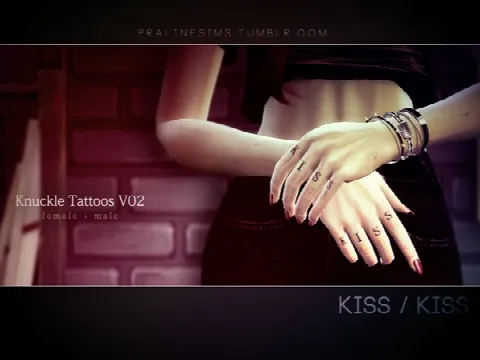 Knuckle Tattoos V/02