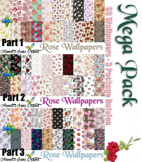 Mega Pack 60 Rose Wallpapers