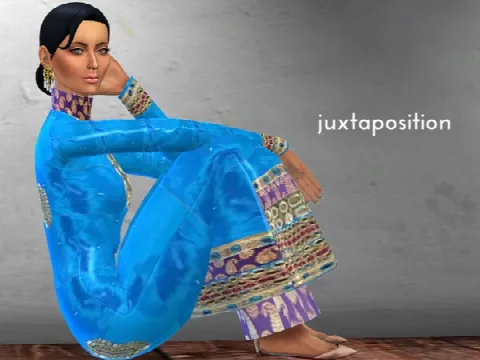 Authentic eastern and western-fusion clothing