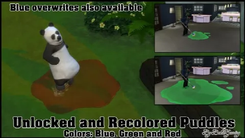 Unlocked and Recolored Puddles