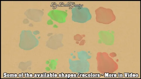 Unlocked and Recolored Puddles by Bakie, Sims 4 Quality of Life mod – image 2