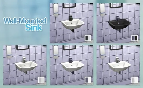 Wall-Mounted Sink
