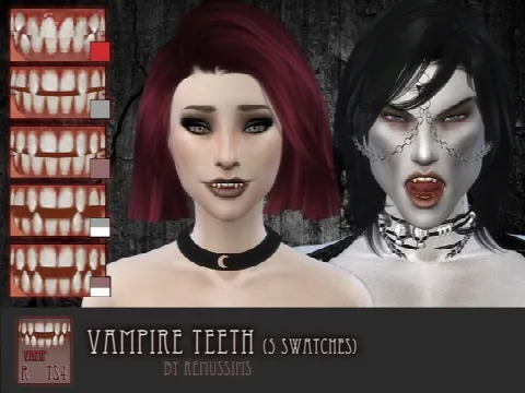 Vampire teeth