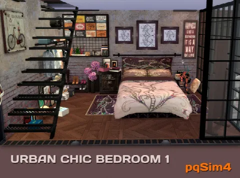 Urban Chic bedroom 1