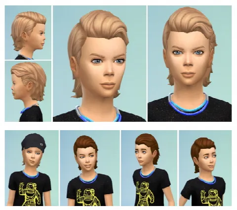 Slickback Hair for Boys