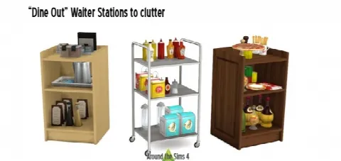 Dine Out Waiter Stations/Podiums