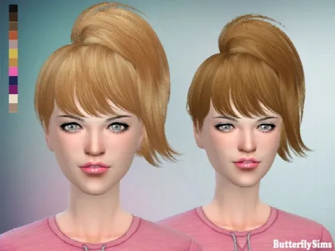 B-flysims hair af 076 No hat