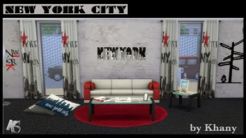 NEW-YORK City set