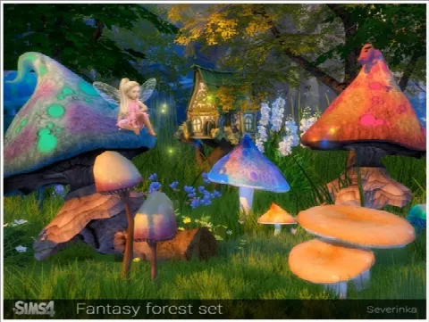 Fantasy forest set