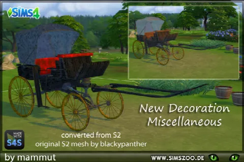 Blacky’s carriage