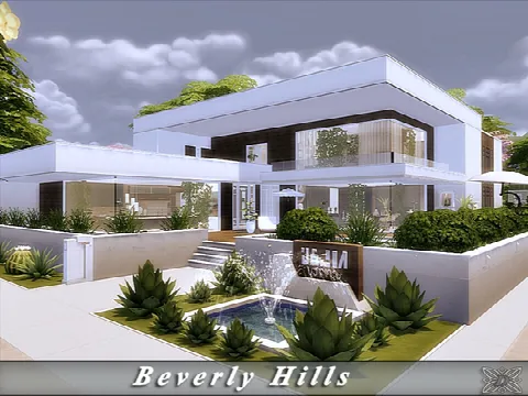 Beverly Hills luxurious contemporary villa