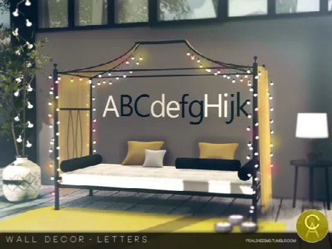 Wall Decor Letters